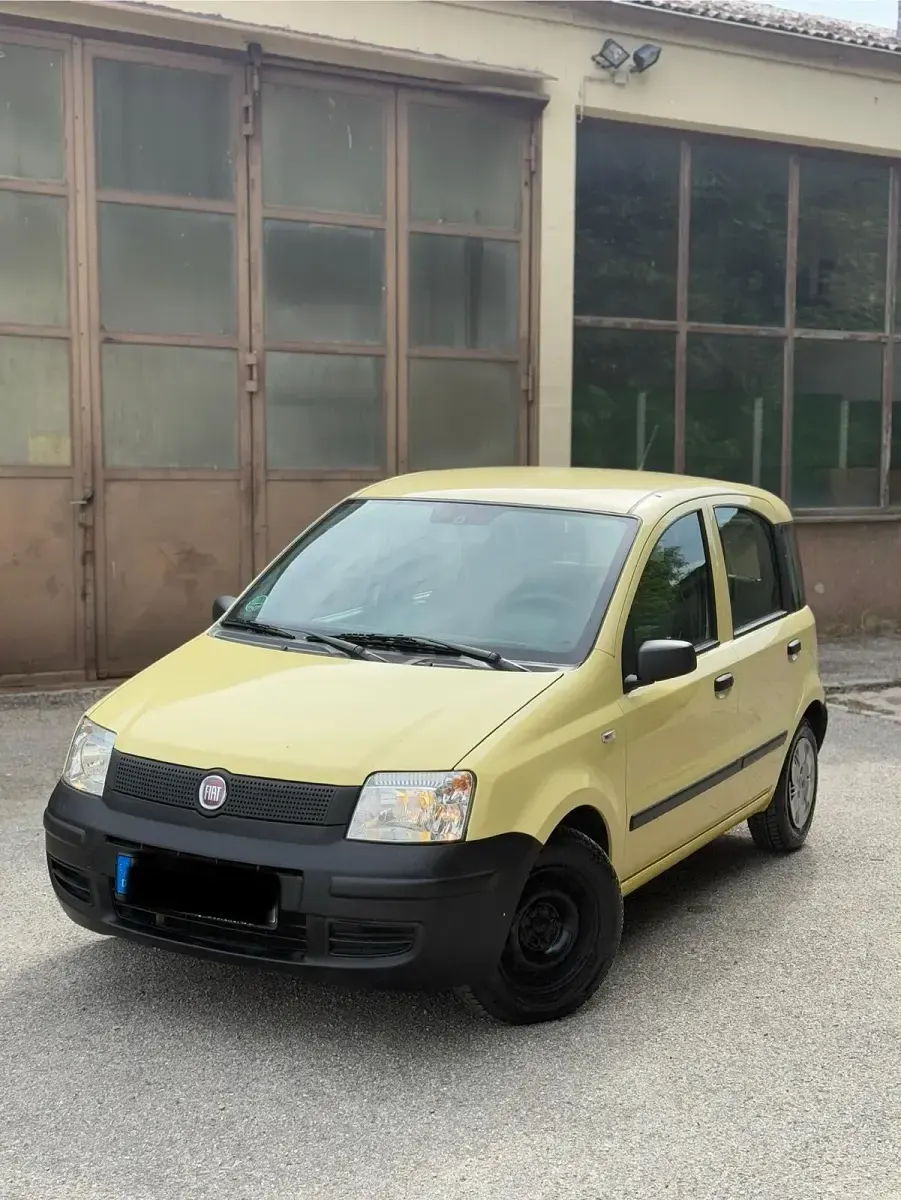 Gebraucht Fiat Panda 54 PS (39 kW) 2009 Gelb Kleinwagen