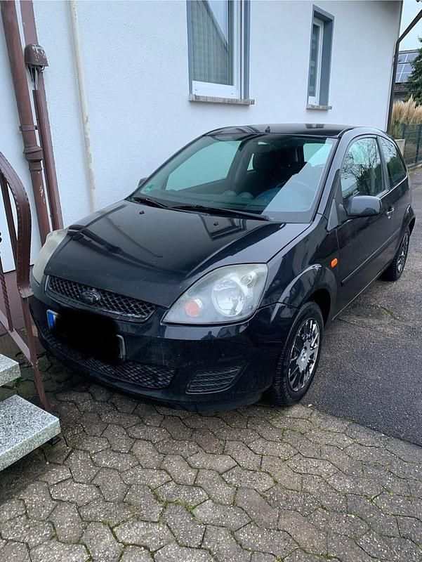Schwarz Gebraucht 2008 Ford Fiesta Kleinwagen | 350 € (Superpreis) - Bild 1/3
