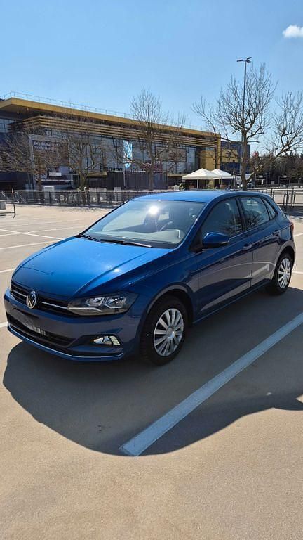 Gebraucht VW Polo Highline 110 PS (80 kW) 2021 Blau Kleinwagen
