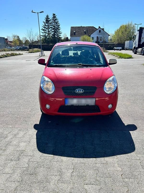 Gebraucht Kia Picanto 65 PS (47 kW) 2010 Rot Kleinwagen