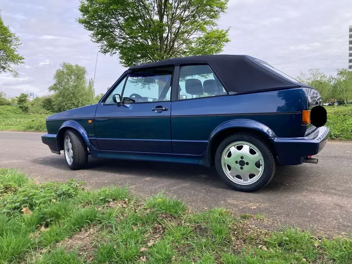 Gebraucht VW Golf Cabriolet Classicline 98 PS (72 kW) 1992 Blau Cabrio