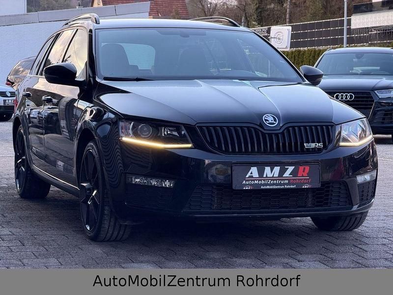 Gebraucht Skoda Octavia RS 184 PS (135 kW) 2015 Schwarz Kleinwagen