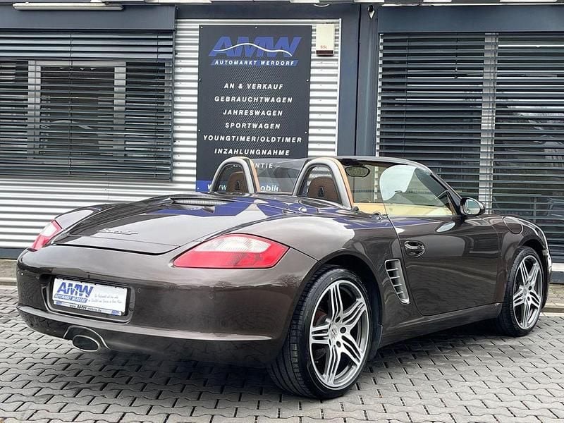 Gebraucht Porsche Boxster 245 PS (180 kW) 2008 Braun Cabrio