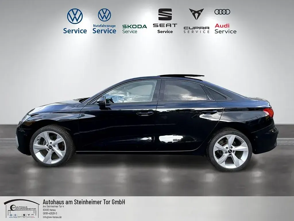Gebraucht Audi A3 150 PS (110 kW) 2022 Schwarz Limousine