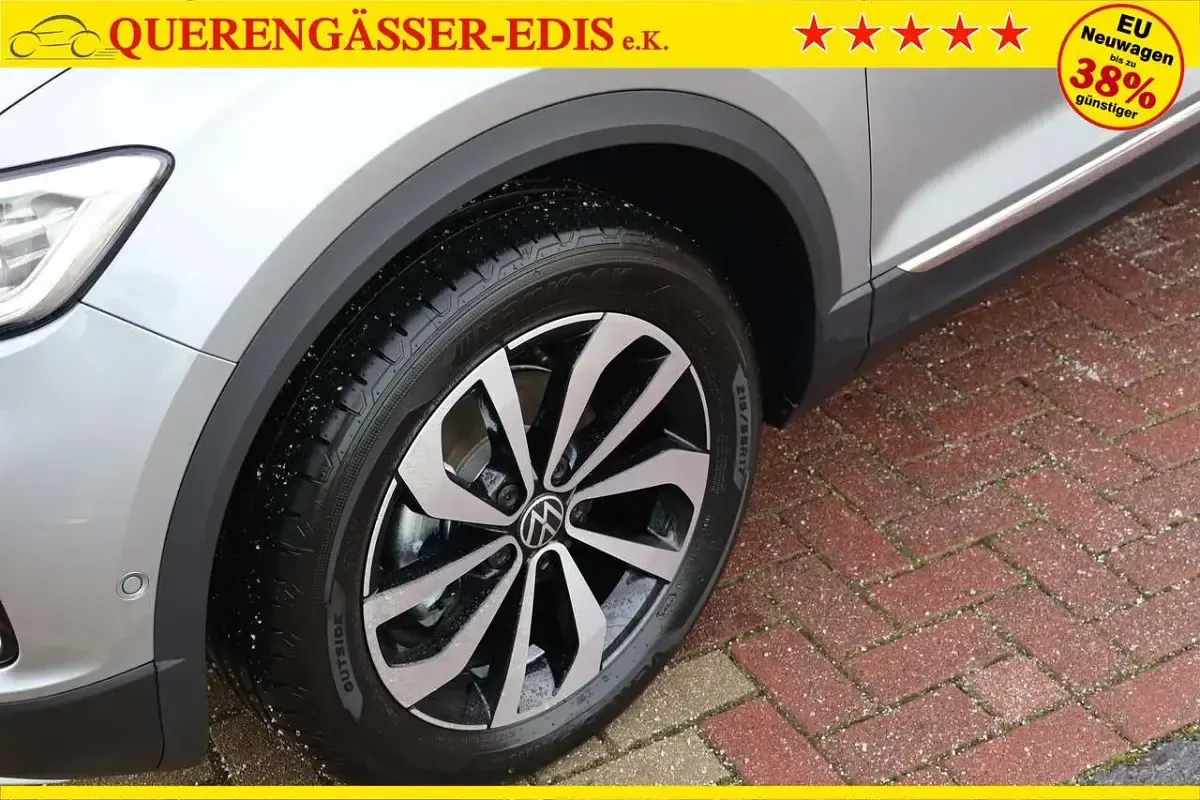 Neu VW T-Roc Style 150 PS (110 kW) 2025 Pyritsilber/ dach schwarz SUV