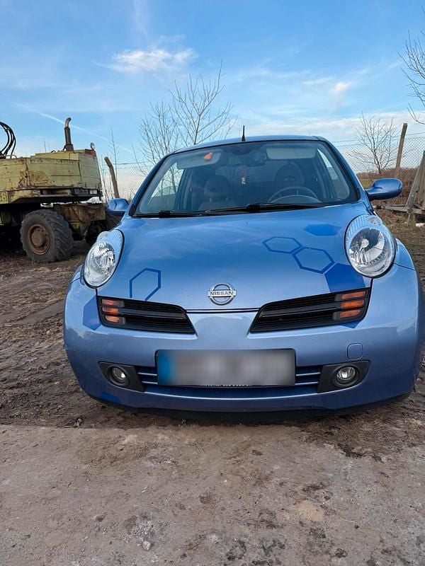 Gebraucht Nissan Micra 85 PS (62 kW) 2003 Blau Kleinwagen