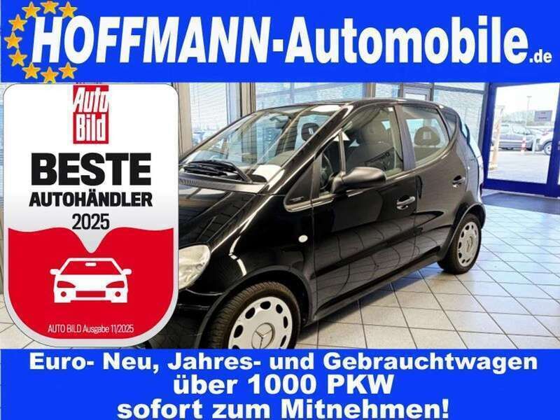 Schwarz Gebraucht 2000 Mercedes A140 Classic Limousine | 800 € (Superpreis) - Bild 1/3