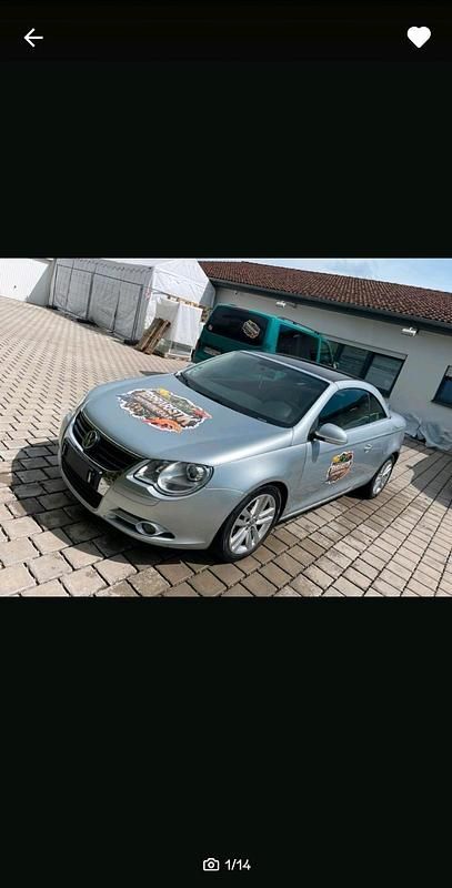 Silber Gebraucht 2006 VW Eos Cabrio | 1.999 € (Superpreis) - Bild 1/4