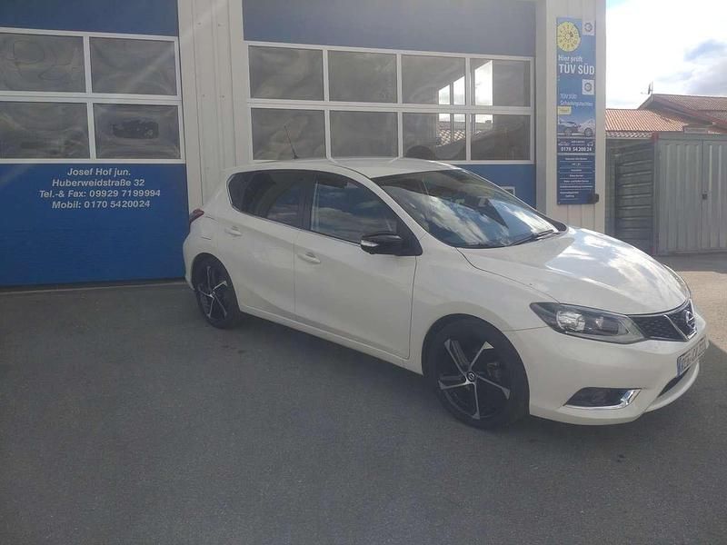 Gebraucht Nissan Pulsar Black Edition 110 PS (80 kW) 2018 Brilliant white (m) Kleinwagen