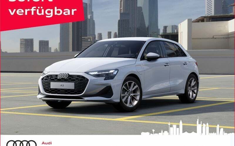 Weiß Neu 2025 Audi A3 Sportback e-tron Ambiente Limousine | 38.680 € (Guter Preis) - Bild 1/4