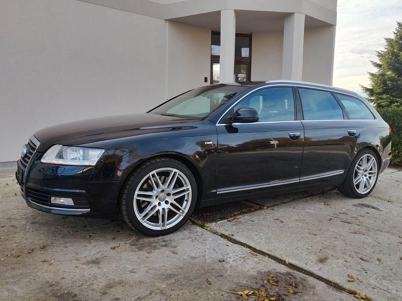 Schwarz Gebraucht 2011 Audi A6 S-Line Kombi | 5.490 € (Superpreis) - Bild 1/4