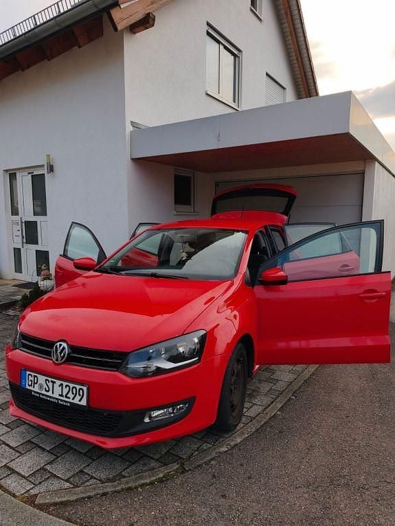 Gebraucht VW Polo 86 PS (63 kW) 2013 Rot Kleinwagen