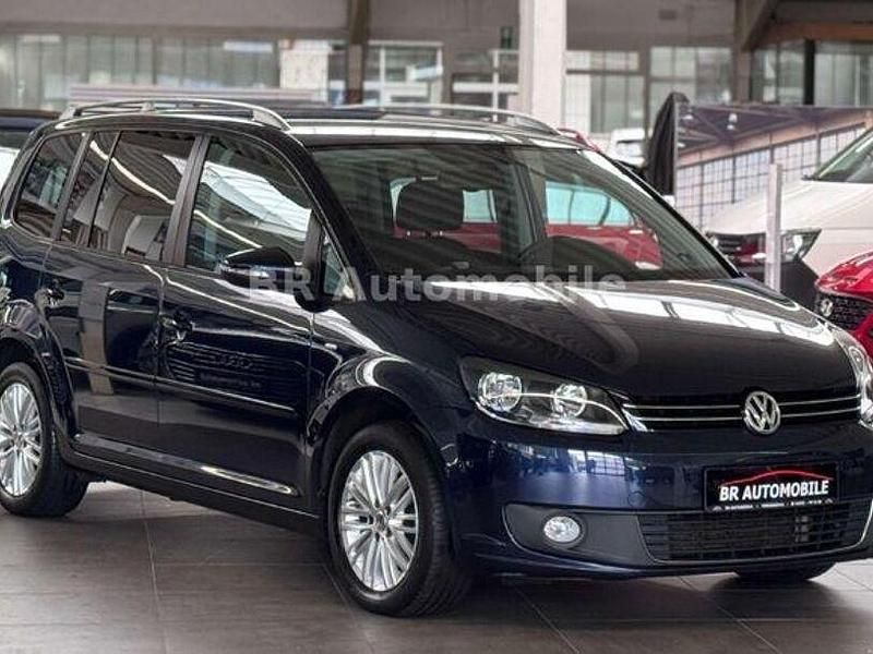Gebraucht VW Touran Cup 105 PS (77 kW) 2015 Night blue Van / Kleinbus