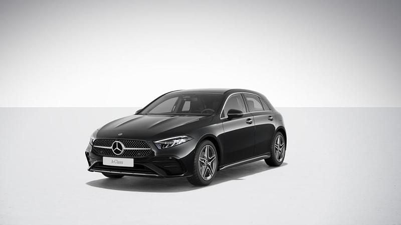 Metalliclack kosmosschwarz Gebraucht 2025 Mercedes A200 AMG Limousine | 32.870 € (Fairer Preis) - Bild 1/3