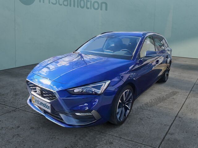 Blau Gebraucht 2021 Seat Leon FR Van / Kleinbus | 23.321 € (Teuer) - Bild 1/2