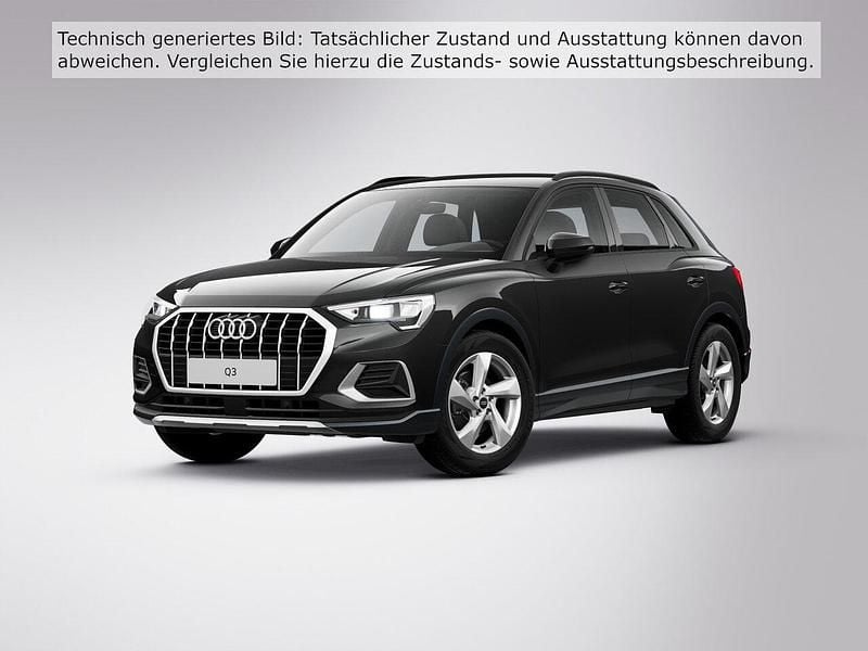 Mythosschwarz metallic (metallic) Gebraucht 2025 Audi Q3 Ambiente SUV | 36.990 € (Fairer Preis) - Bild 1/4