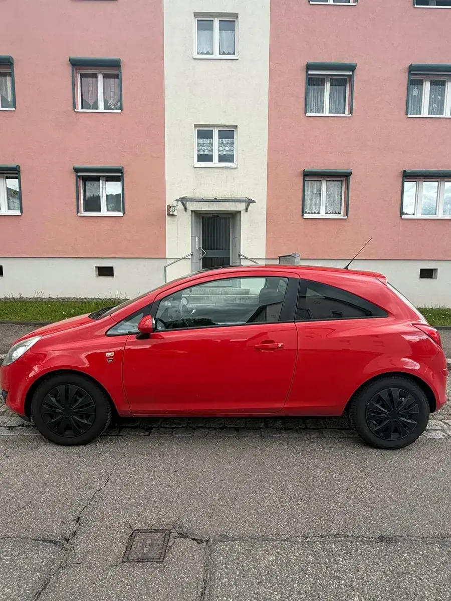 Używany Opel Corsa 87 KM (63 kW) 2010 Czerwony Hatchback