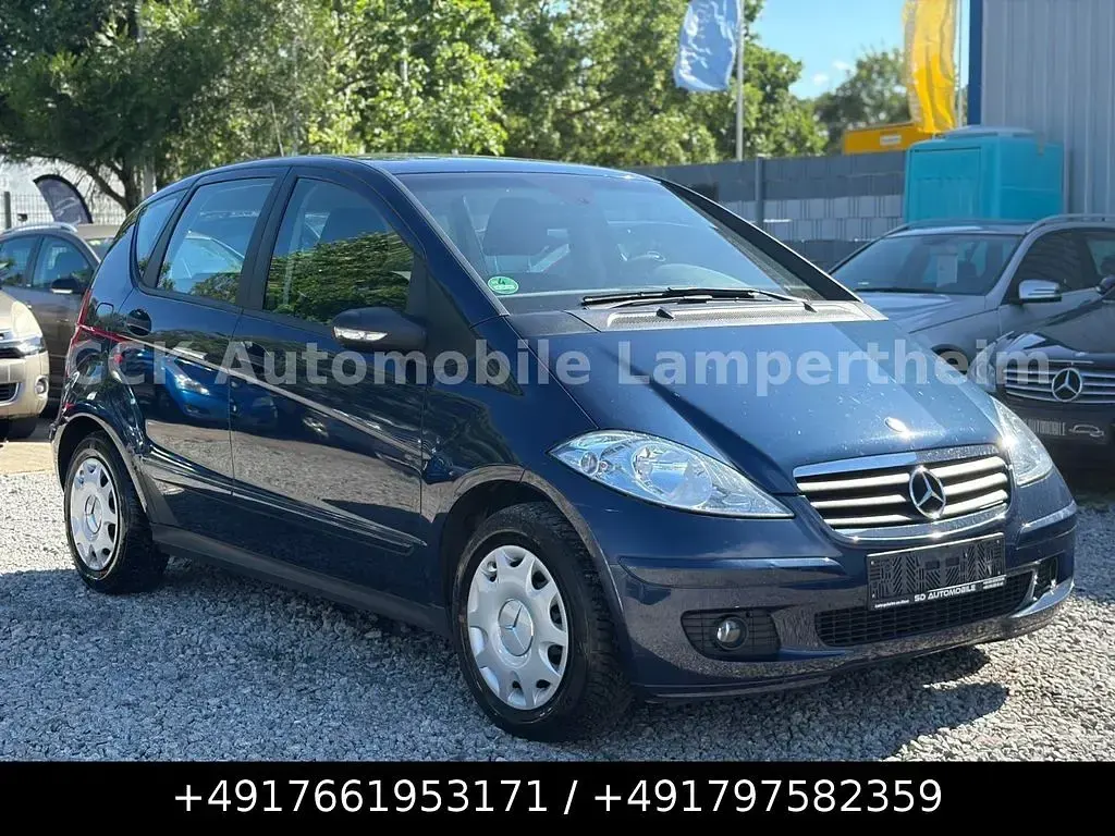 Gebraucht Mercedes A150 95 PS (69 kW) 2007 Blau Van / Kleinbus