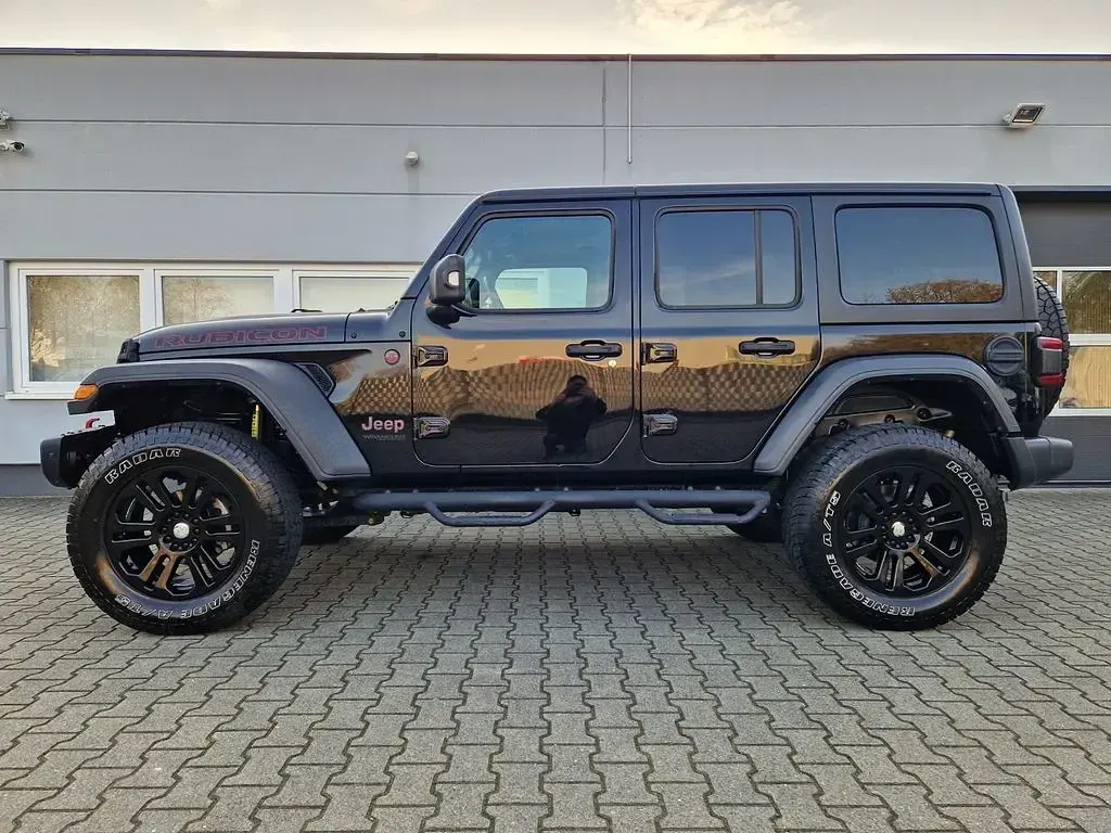 Gebraucht Jeep Wrangler Unlimited Rubicon 272 PS (200 kW) 2019 Schwarz SUV