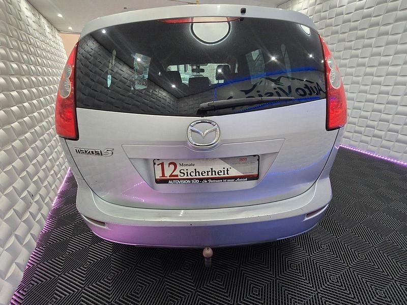 Gebraucht Mazda 5 Exclusive 110 PS (80 kW) 2007 Silber Van / Kleinbus