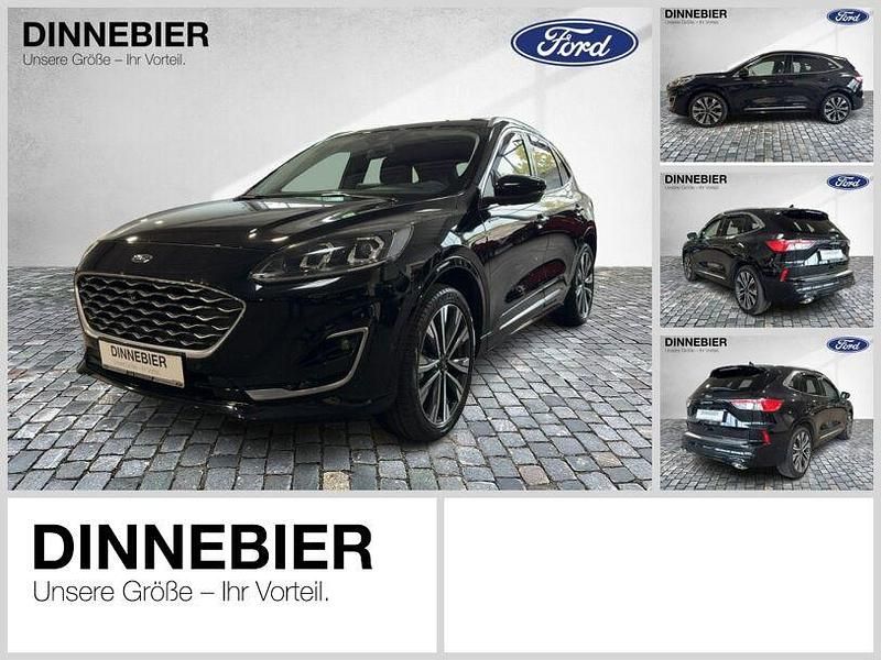 Schwarz (metallic) Gebraucht 2021 Ford Kuga Vignale SUV | 27.489 € (Etwas zu teuer) - Bild 1/3