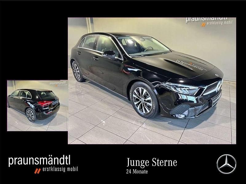 Schwarz Gebraucht 2024 Mercedes A180 Advanced Limousine | 27.390 € (Guter Preis) - Bild 1/4