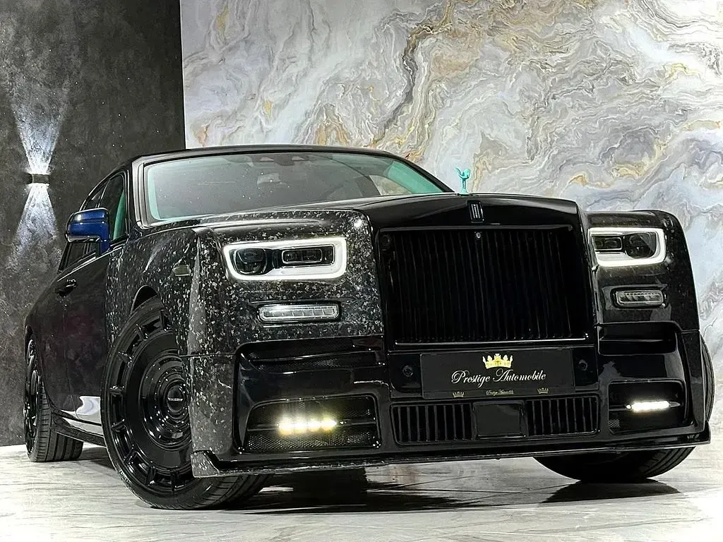 Gebraucht Rolls Royce Phantom 571 PS (419 kW) 2018 Blau Limousine