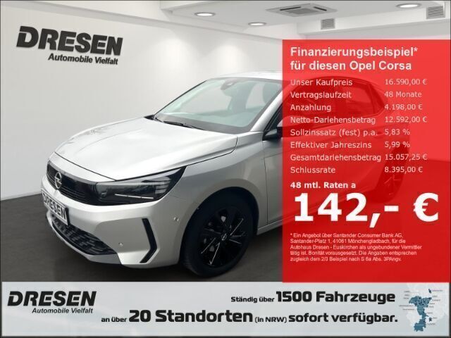 Grau Gebraucht 2024 Opel Corsa Kleinwagen | 16.590 € (Fairer Preis) - Bild 1/4