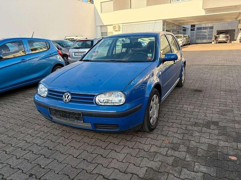 Blau Gebraucht 2000 VW Golf IV Edition Limousine | 495 € (Superpreis) - Bild 1/4
