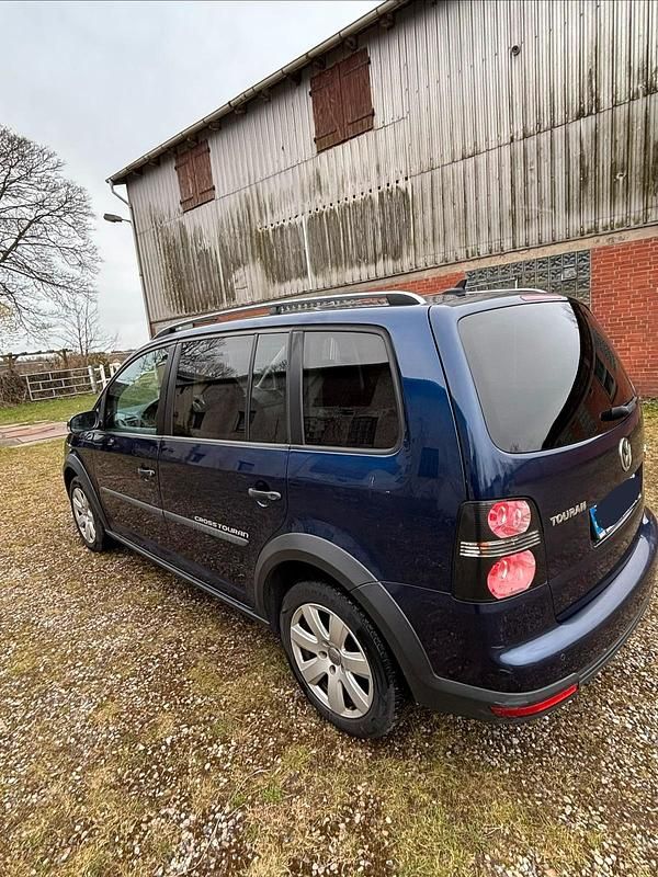 Gebraucht VW Touran Cross 140 PS (102 kW) 2008 Blau Van / Kleinbus