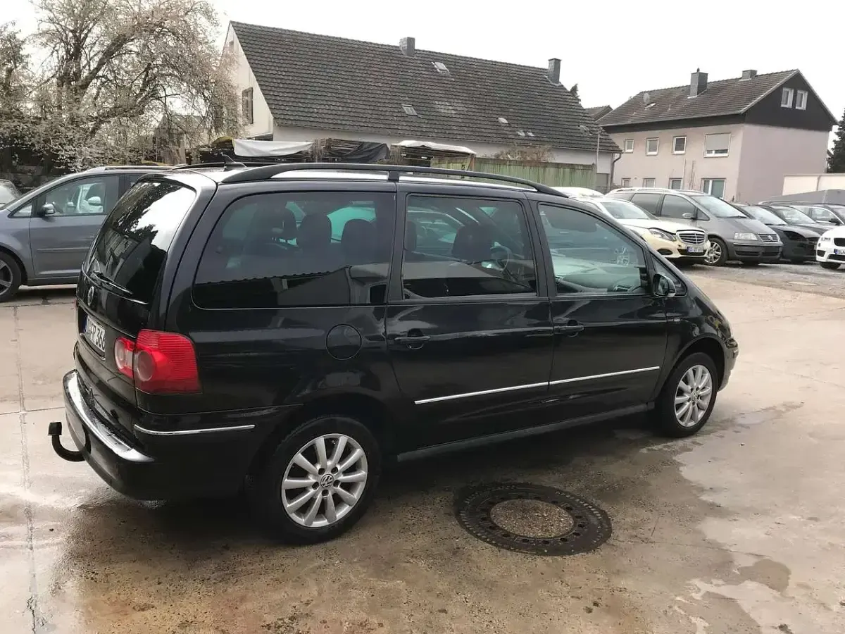 Gebraucht VW Sharan Sportline 116 PS (85 kW) 2007 Schwarz Van / Kleinbus