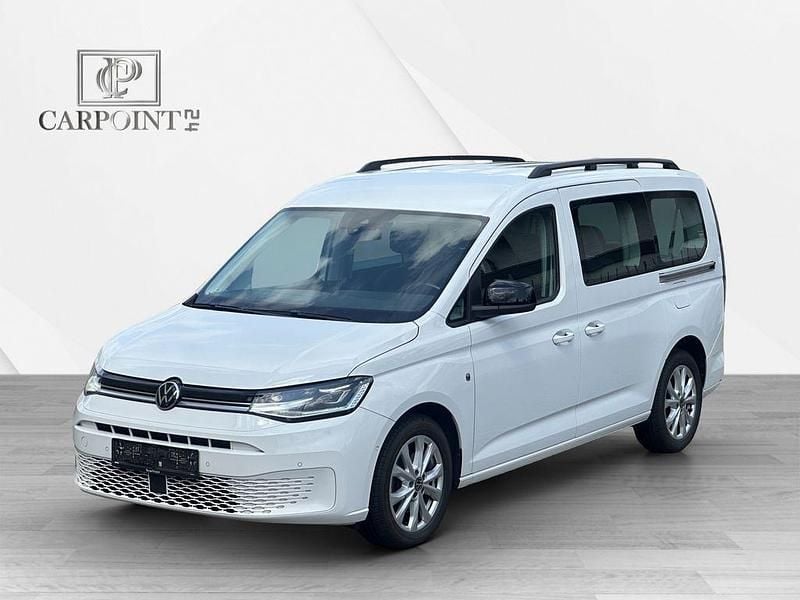 Candyweiss Gebraucht 2023 VW Caddy Maxi Life Van / Kleinbus | 23.900 € (Superpreis) - Bild 1/4