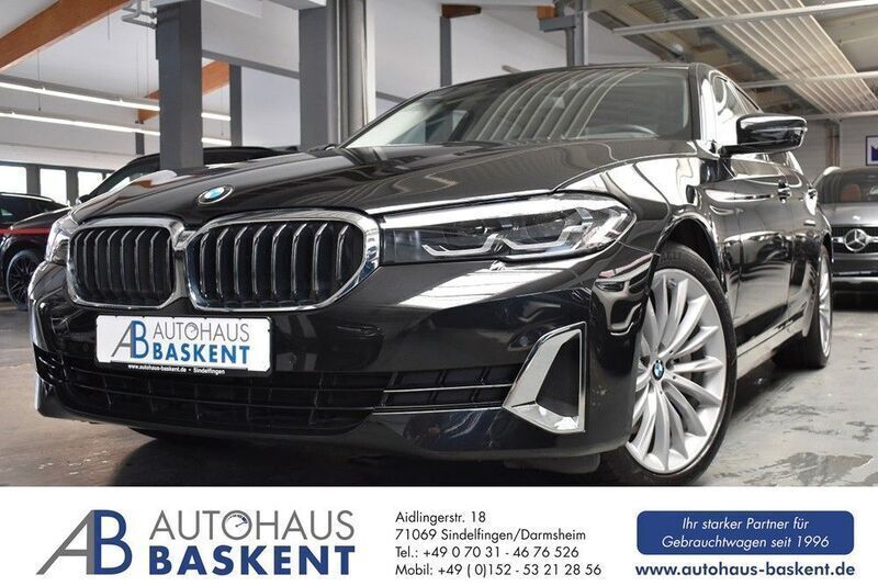 Schwarz Gebraucht 2022 BMW 530 Luxury Line Limousine | 40.980 € (Superpreis) - Bild 1/4