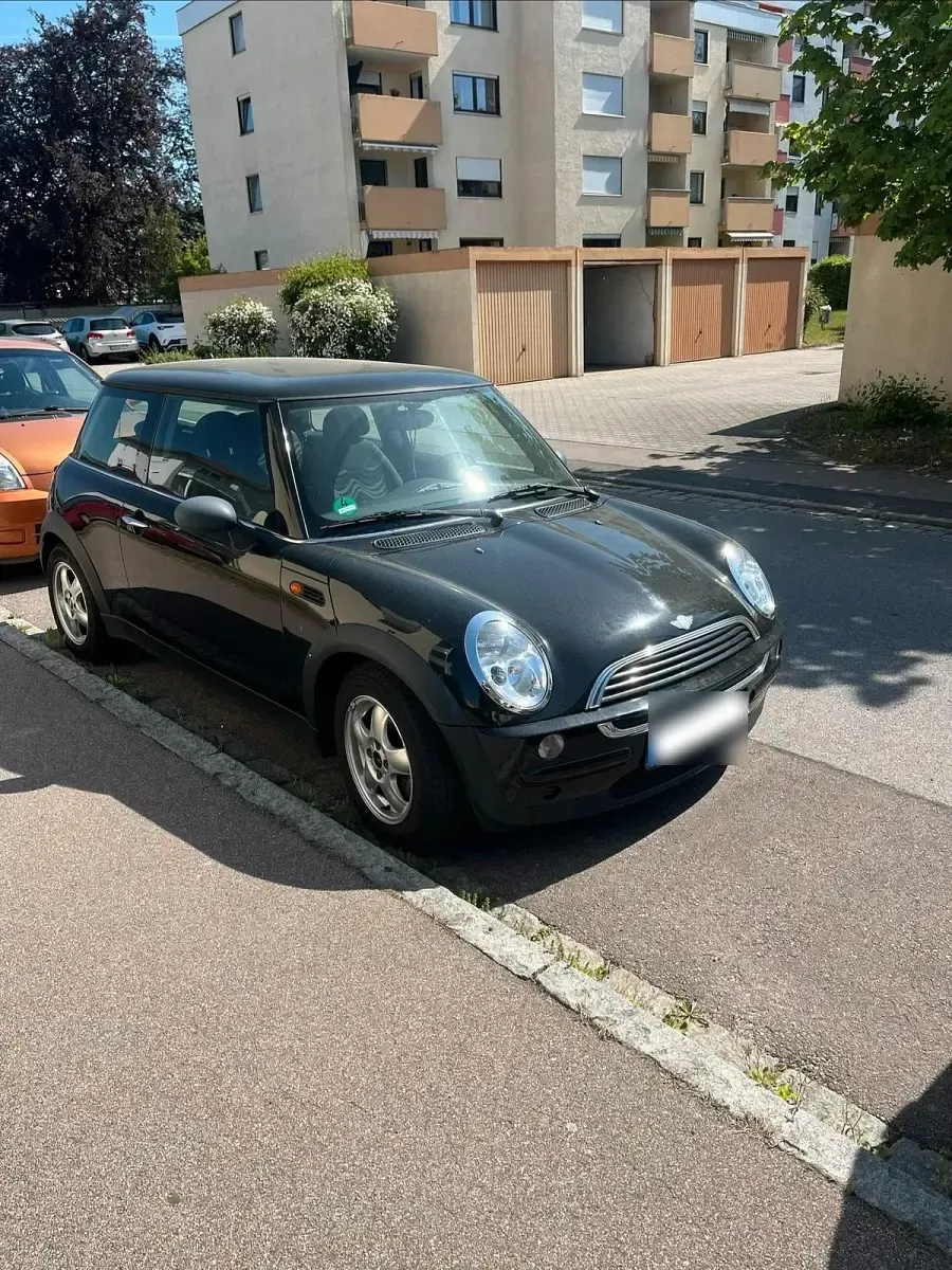 Gebraucht Mini ONE 90 PS (66 kW) 2004 Schwarz Kleinwagen