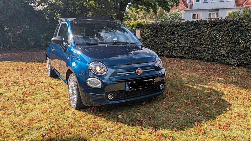Blau Gebraucht 2024 Fiat 500C Cabrio | 15.300 € (Fairer Preis) - Bild 1/4