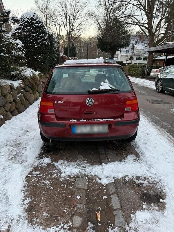 Gebraucht VW Golf IV 75 PS (55 kW) 1999 Rot Kleinwagen