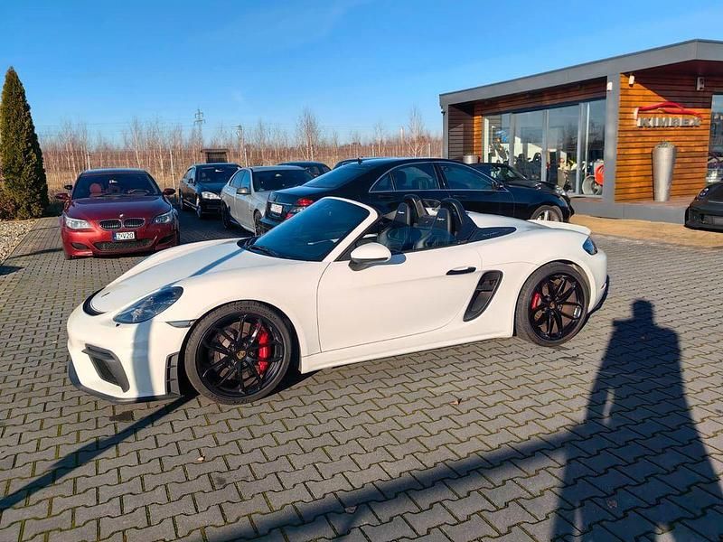 Gebraucht Porsche 718 Spyder 420 PS (308 kW) 2020 Weiß Cabrio