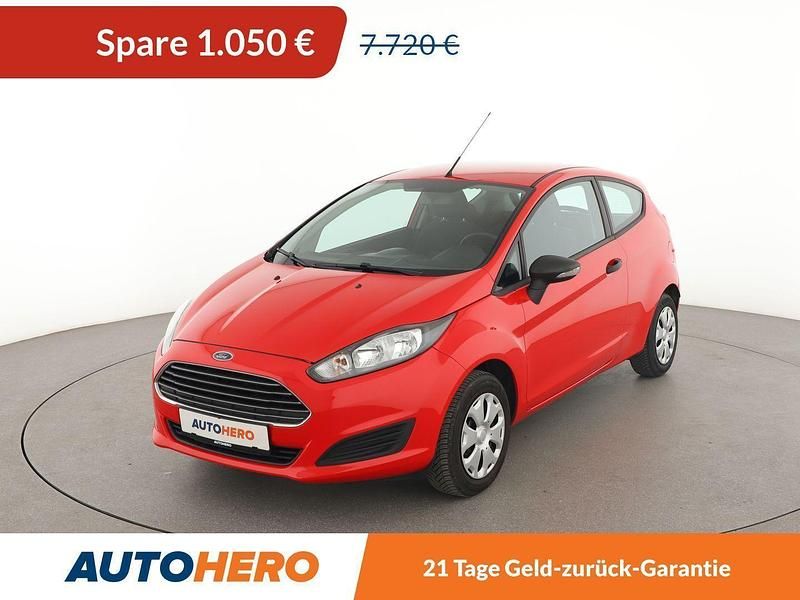 Rot Gebraucht 2014 Ford Fiesta Ambiente Kleinwagen | 6.670 € (Fairer Preis) - Bild 1/3