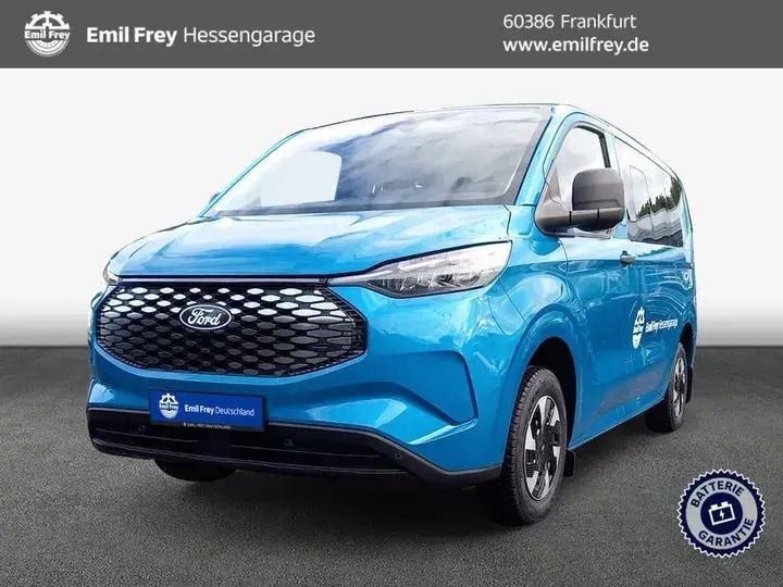 Blau Gebraucht 2024 Ford E-Transit Trend Van | 44.982 € (Teuer) - Bild 1/3