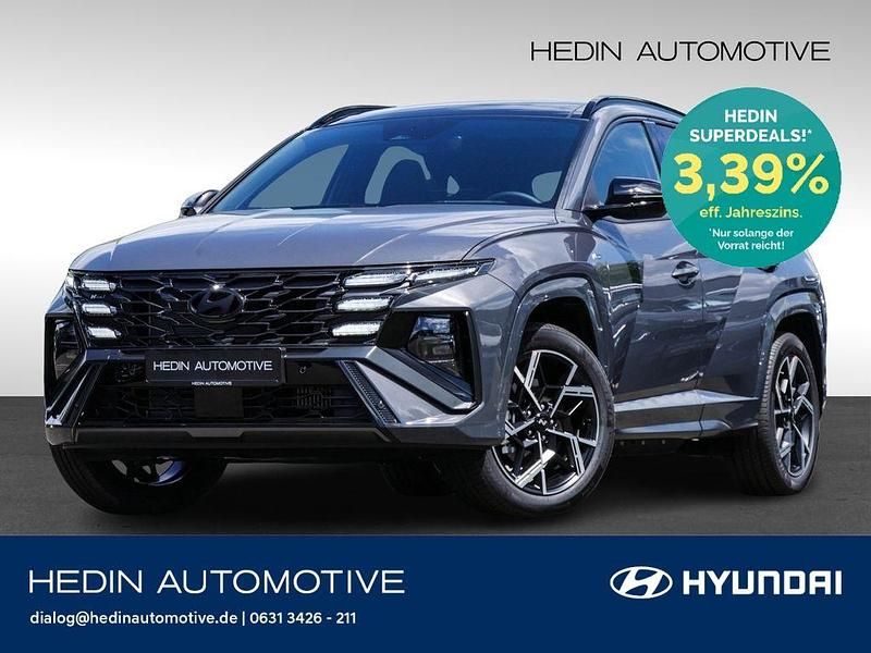 Grau Neu 2025 Hyundai Tucson N Line SUV | 43.890 € (Etwas zu teuer) - Bild 1/4
