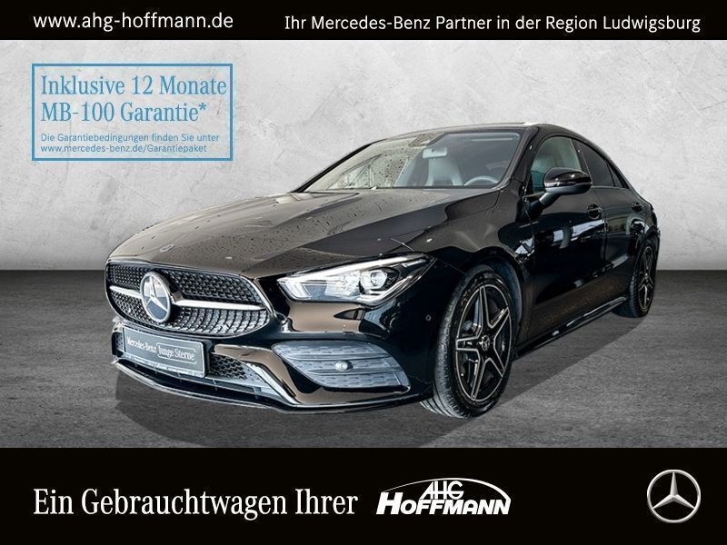 Schwarz Gebraucht 2020 Mercedes CLA180 AMG Limousine | 28.760 € (Fairer Preis) - Bild 1/4