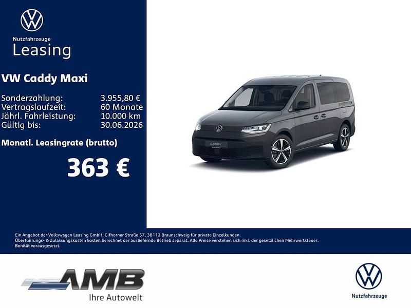 Grau Neu 2025 VW Caddy Maxi Van / Kleinbus | 37.690 € (Fairer Preis) - Bild 1/3