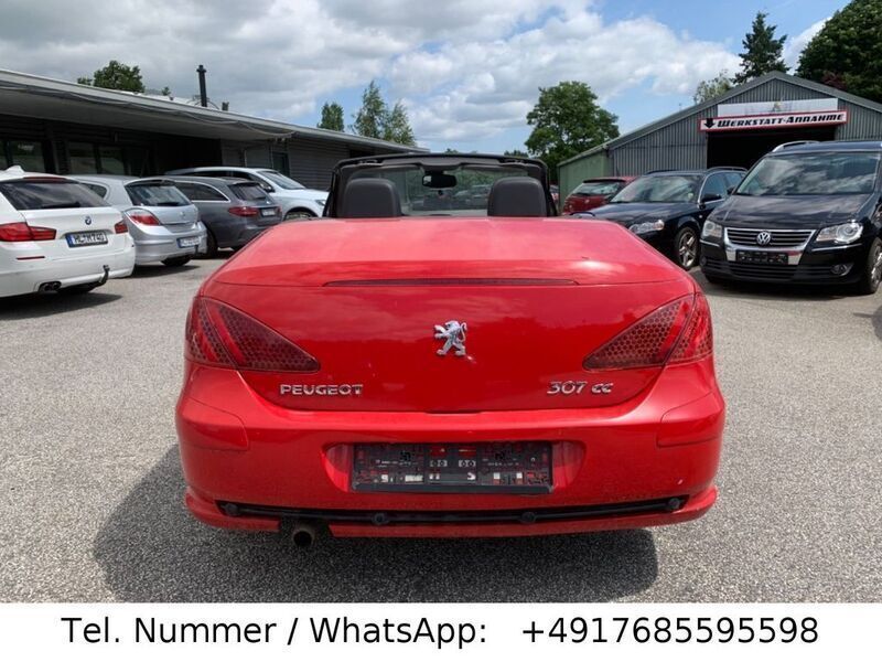 Gebraucht Peugeot 307 CC Basis 136 PS (100 kW) 2004 Rot Cabrio
