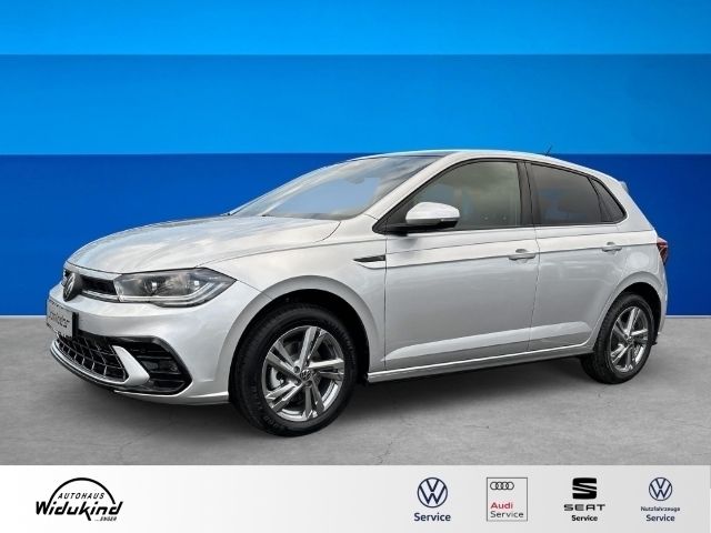 Silber Gebraucht 2024 VW Polo R-line Kleinwagen | 29.850 € (Teuer) - Bild 1/4