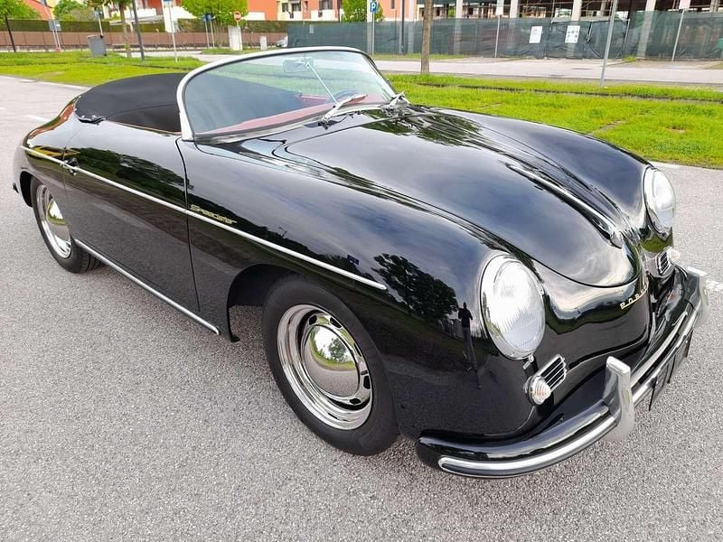 Schwarz Gebraucht 1957 Porsche 356 Cabrio | 75.000 € - Bild 1/4