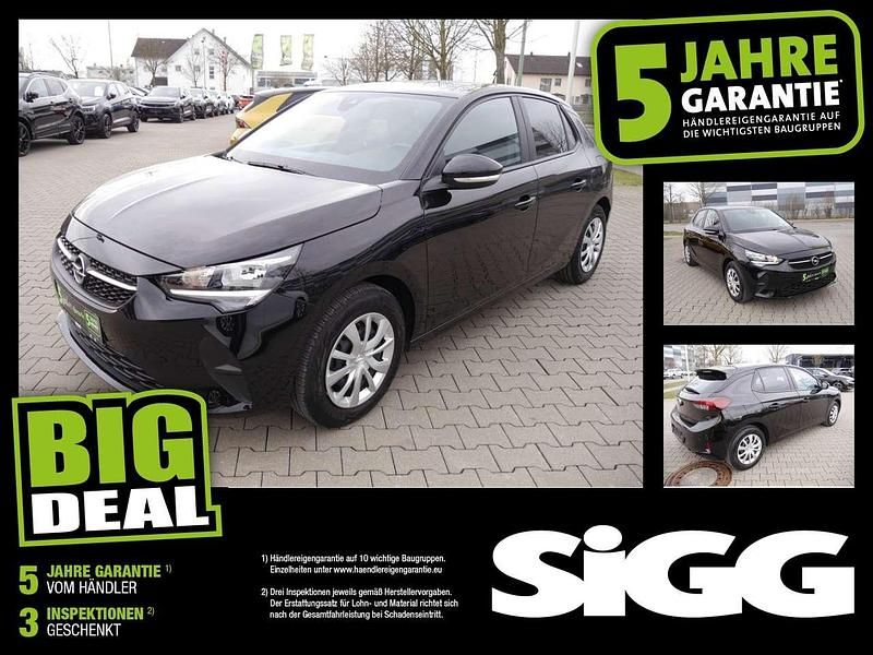 Gebraucht Opel Corsa Edition 75 PS (55 kW) 2022 Diamant schwarz Kleinwagen