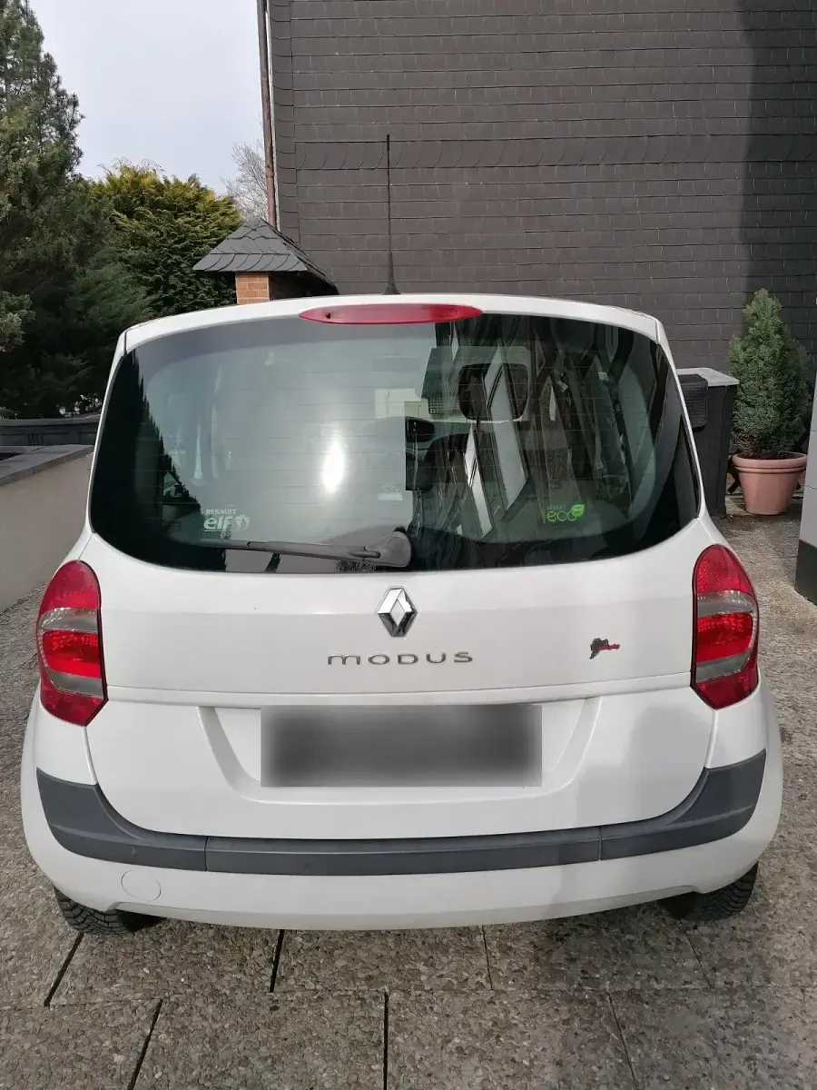 Gebraucht Renault Modus 2009 Weiß Van / Kleinbus