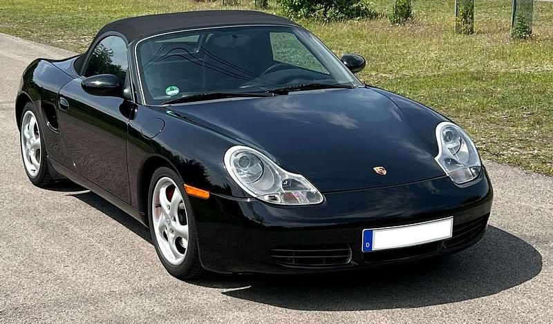 Gebraucht Porsche Boxster S 252 PS (185 kW) 2000 Schwarz Cabrio