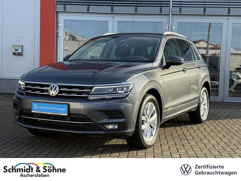 Grau metallic Gebraucht 2020 VW Tiguan Highline SUV | 23.410 € (Guter Preis) - Bild 1/4