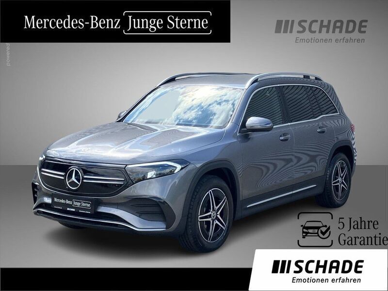 Grau Gebraucht 2024 Mercedes EQB300 AMG line SUV | 38.650 € (Guter Preis) - Bild 1/4